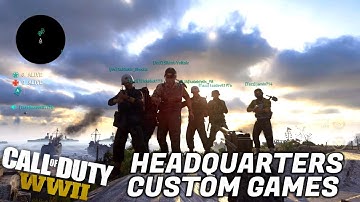 HEADQUARTERS CUSTOM GAMES MAP GLITCH! ▬ World War 2 Glitches ▬ CRDoritos