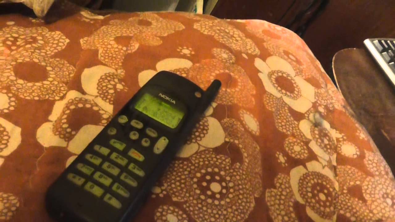 nokia 1631 mobile phone 1997 YouTube