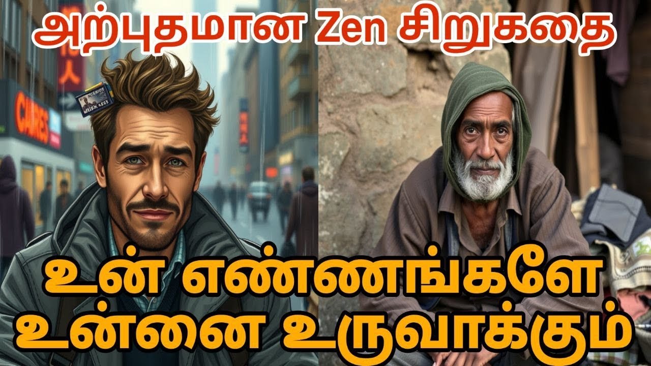 Your thoughts make you | zen motivational story in Tamil ...