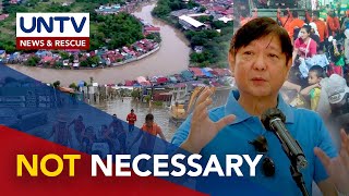 Nat’l state of calamity due to Typhoon Paeng, not necessary — Pres. Marcos