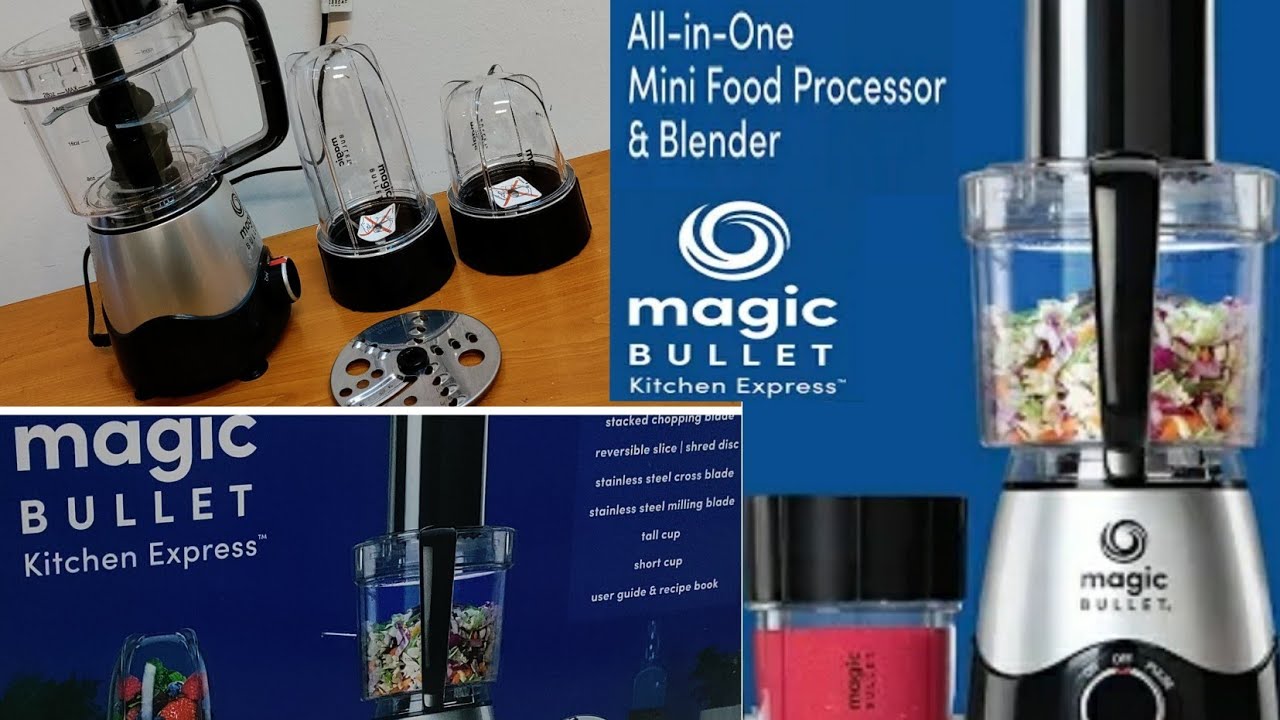 Magic Bullet Kitchen Express MB50200 Food Processor & Chopper Review -  Consumer Reports