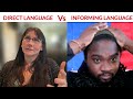 Directing language vs informing language  mongolian mindset