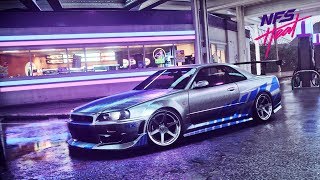 Need for Speed Heat  2 Fast 2 Furious BRIAN'S NISSAN SKYLINE GTR R34 | Build Tutorial