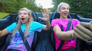 Grace Sharer Reacts To Super Fast Lamborghini Launch Sharerghini