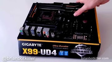 Tech Tuesday: Gigabyte X99 UD4 Motherboard unboxing