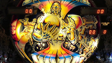 SilverBall Mania Pinball Machine Backglass - Translite - Playfield Quick Look - Bally Pinball