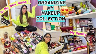 Organizing My *Makeup Collection* In My New Home 😍✨ How I Organize + Store My Makeup