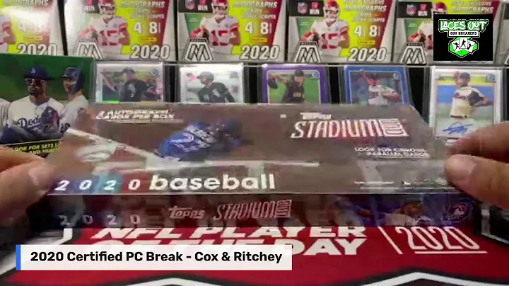 2020 Panini Certified PC Break - Cox & Ritchey