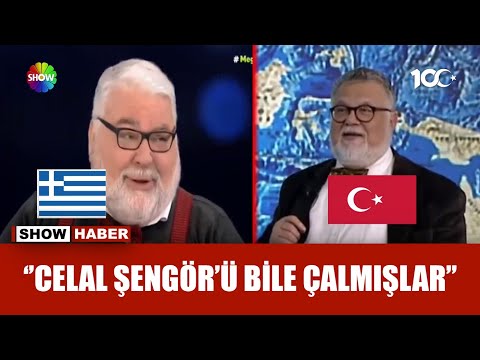 Yunan televizyonunda 'Çakma Celal Şengör' vakası