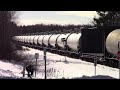 (HD) CN 3049 & CN 3232 (CN 402 East) Rimouski Qc ( Mont-Joli SUB M.P 126.13 )