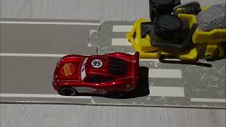 Radiator Springs Race 1 - Disney Cars Stop Motion