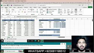 Excel Chapter 7 Simulation Exam | Excel Chapter 7 Simulation Exam |  Chapter 7 Simulation Exam