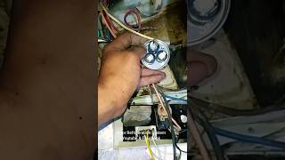 How to make AC capacitor connection - How To Learn window A/C Capacitor Connection #shorts #acrepair