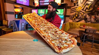 THE METRE DEFEATER PIZZA CHALLENGE | BeardMeatsFood