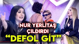 Bahar Candan ve Emine Aydın Öyle Bir Kavga Etti ki Öykü Serter Ve Nur yerliyaş Çıldırdı