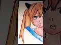 anime 😳character painting with Watercolour 🤩#painting #drawing #watercolorpainting #satisfy #anime