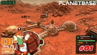 Planetbase - Let's play Ep.01 - Nos premiers pas sur mars ! || P&G [FR]