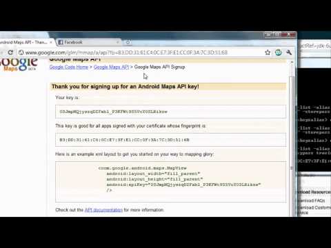 Hướng dẫn lập trình Android - Bài 29: Finish setting up Google API with key code