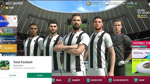 TOTAL FOOTBALL NEW UPDATE HOW TO DOWNLOAD AND GAMEPLAY 60FPS PART 3 (ANDROID IOS) #totalfootball