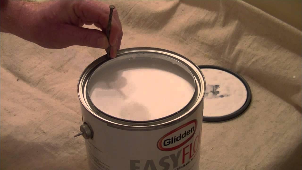 Quick Tip How To Keep Your Paint Can Rims Clean YouTube
