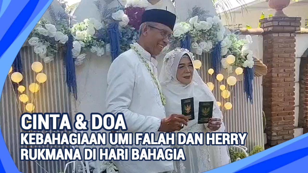 Momen Bahagia! Pernikahan Umi Falah & Herry Rukmana di Imah Asta Rancaekek Penuh Haru & Doa Restu
