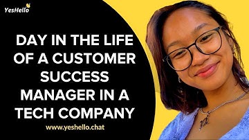 Day In The Life of a Customer Success Manager (CSM) in a Tech Software Company