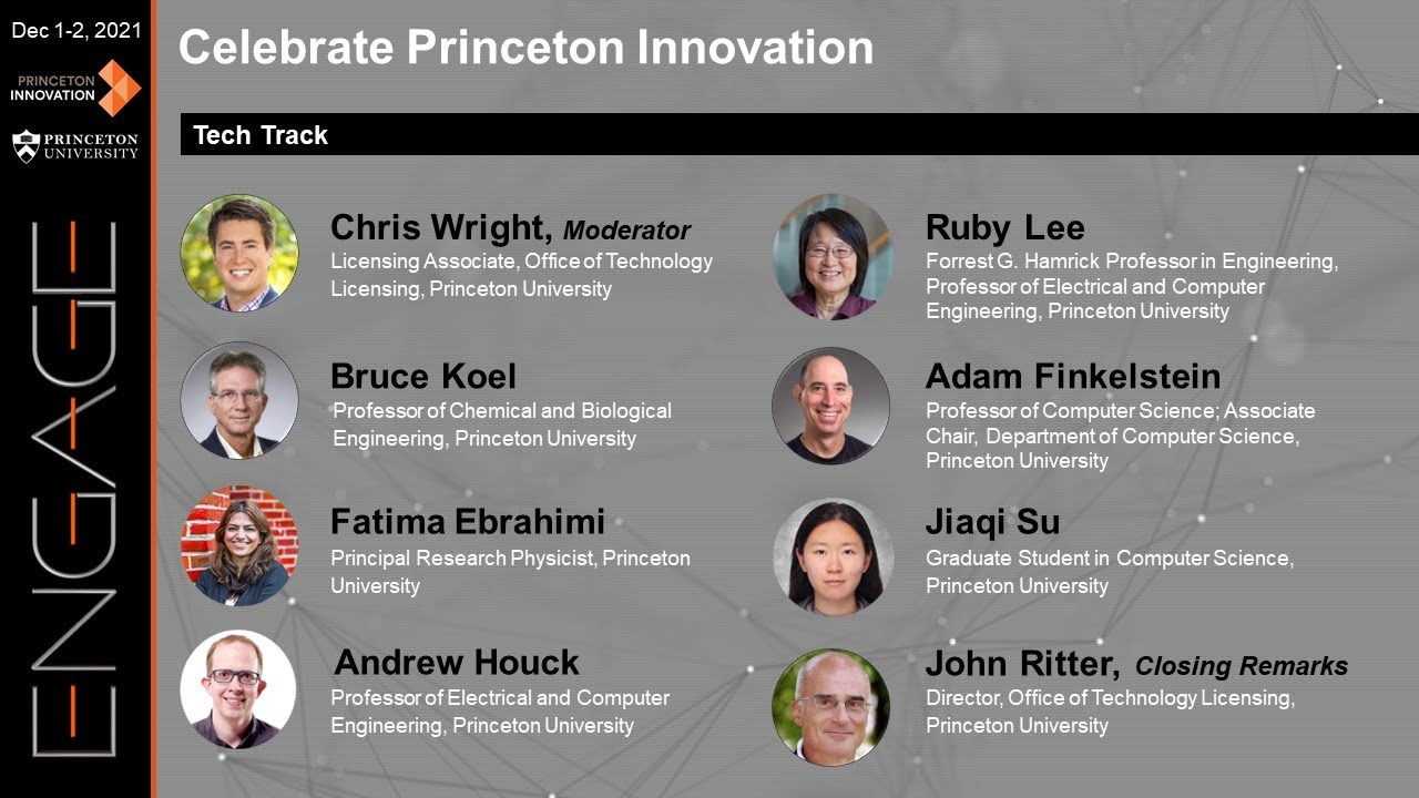 Engage 2021 - Celebrate Princeton Innovation (Part 3)
