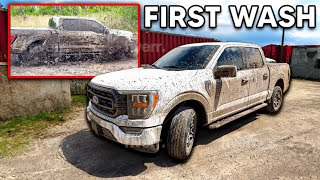 Deep Cleaning SUPER MUDDY Ford F150 5.0 Coyote!