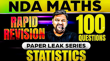 NDA 1 2025: Statistics in 1 Shot 🏆 NDA Statistics In One Video 🔥 NDA Statistics 💯 NDA 1 2025