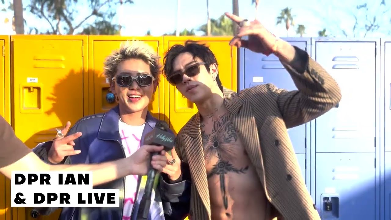 DPR Ian & DPR Live talk performing at Coachella | Hollywire