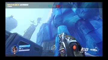 That jumpshot on the 1v1 map with Widowmaker