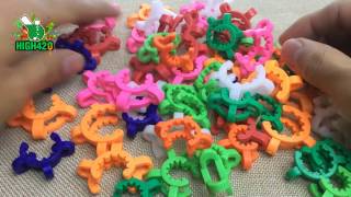 14mm 19mm Joint Size Plastic Keck Clip Plastic Lock Glass Adapter For Glass Bong and Smoking Pipe