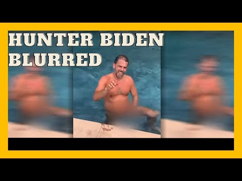 Hunter Biden Naked In The Pool