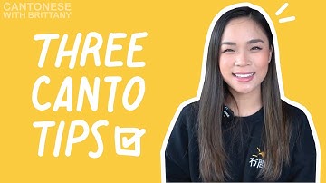 3 Tips to RAPIDLY Improve Your Cantonese!
