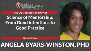 Angela Byars-Winston, PhD UW OBGYN Grand Rounds 2/11/2021