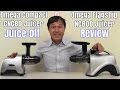 Omega NC800 vs Omega CNC80 Compact Juicer Comparison Review