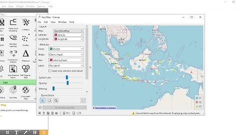 ANALISIS DATA PREDIKSI CURAH HUJAN DI INDONESIA MENGGUNAKAN APLIKASI ORANGE DATA MINING