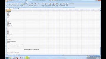 Microsoft Excel 2007 - Importando e Exportando dados