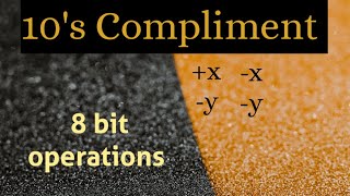 10's Compliment in Numbering System || Digital Electronics in Telugu