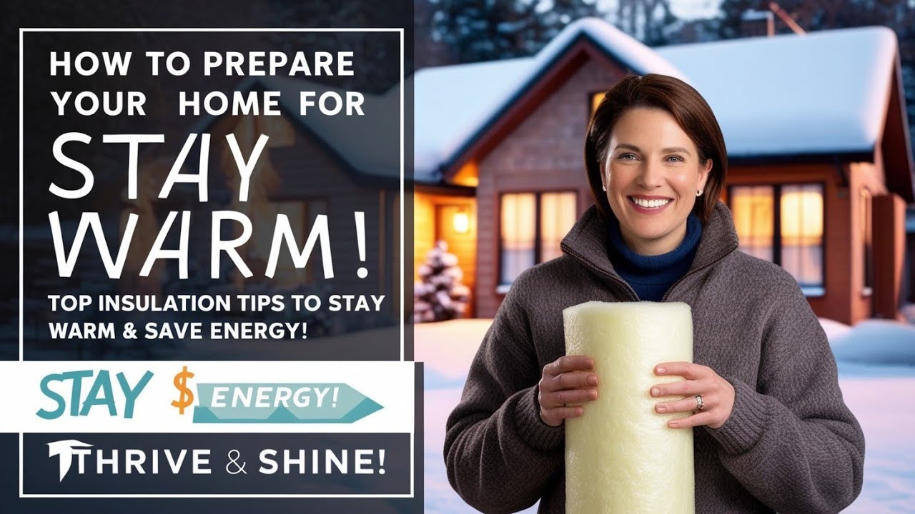 How to Prepare Your Home for Winter: Top Insulation Tips to Stay Warm & Save Energy!