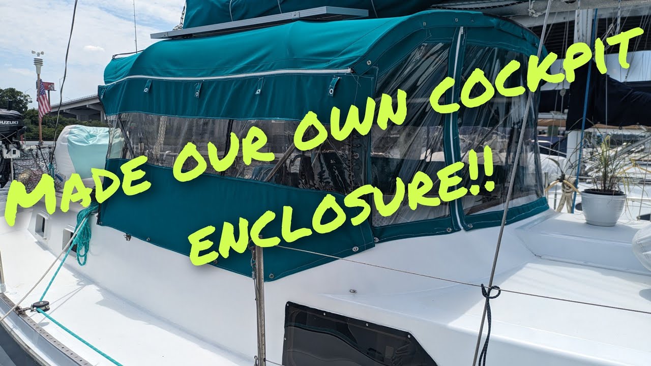 making a cockpit enclosure and bright work