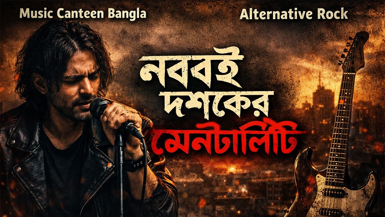 নব্বই দশকের মেন্টালিটি | 90s Mindset vs 2026 | Bengali Rock Ballad | Heart Touching Song