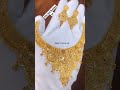22kt gold necklace set design