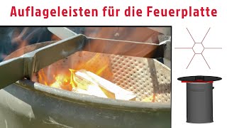 Auflageleisten | Abstandhalter | Feuerplatte by Rund um die Feuerplatte 3,798 views 2 years ago 2 minutes, 42 seconds