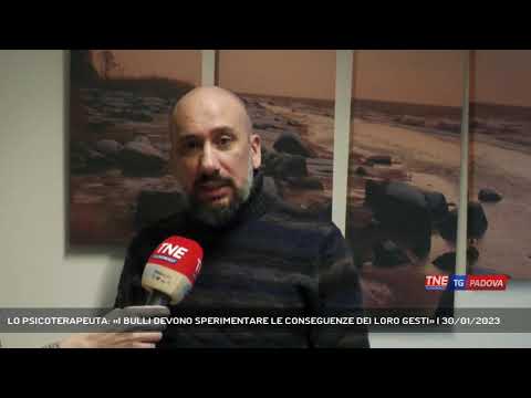 LO PSICOTERAPEUTA: «I BULLI DEVONO SPERIMENTARE LE CONSEGUENZE DEI LORO GESTI» | 30/01/2023