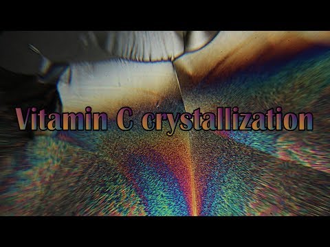 Crystal growth time lapse