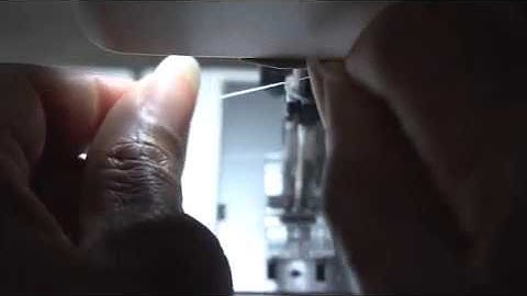 How to thread the Pfaff select 3.2 sewing machine