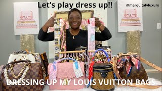 DRESSING UP YOUR LOUIS VUITTON BAG, LOUIS VUITTON BAG CHARMS, LOUIS  VUITTON BANDEAU