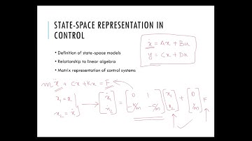 Linear Algebra for Control Engineering - II