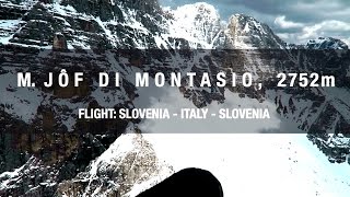 Paragliding to Jof di Montasio (Slovenia - Italy)
